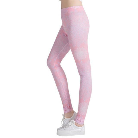 Pink Mandala Leggings