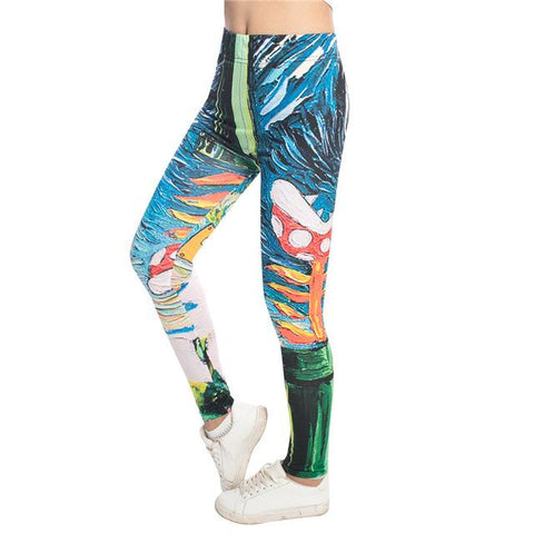 Colorful Artistic Leggings