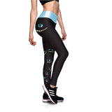 Monster Face Printed Leggings